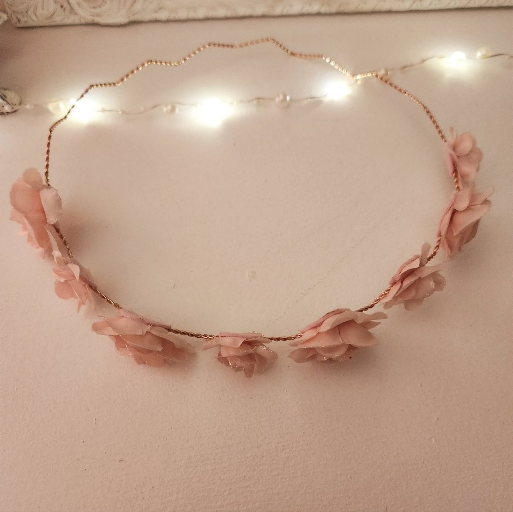 Bohemian Floral Crown - Picture 2 of 4
